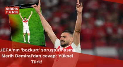 UEFA'nın 'bozkurt' soruşturmasına Merih Demiral'dan cevap: Yüksel Türk!